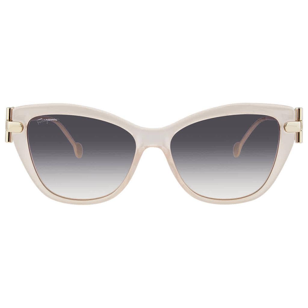 商品Salvatore Ferragamo|Salvatore Ferragamo Cat Eye Ladies Sunglasses SF928S 290 55,价格¥553,第4张图片详细描述