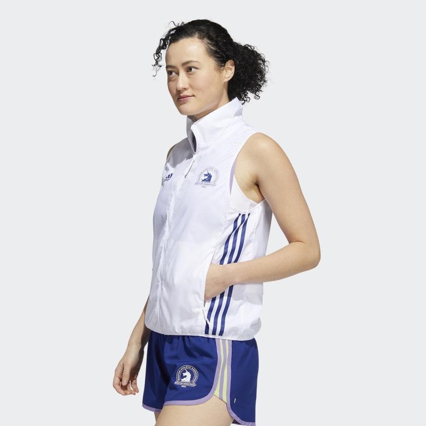 Women's adidas Boston Marathon 2022 Run Icons 3-Stripes Wind Vest商品第2张图片规格展示