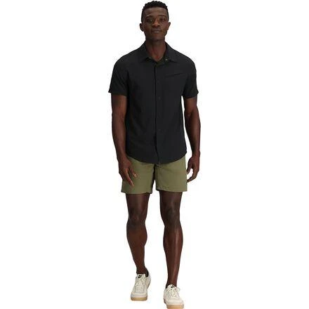 商品Outdoor Research|Astroman Short-Sleeve Sun Shirt - Men's,价格¥406,第4张图片详细描述