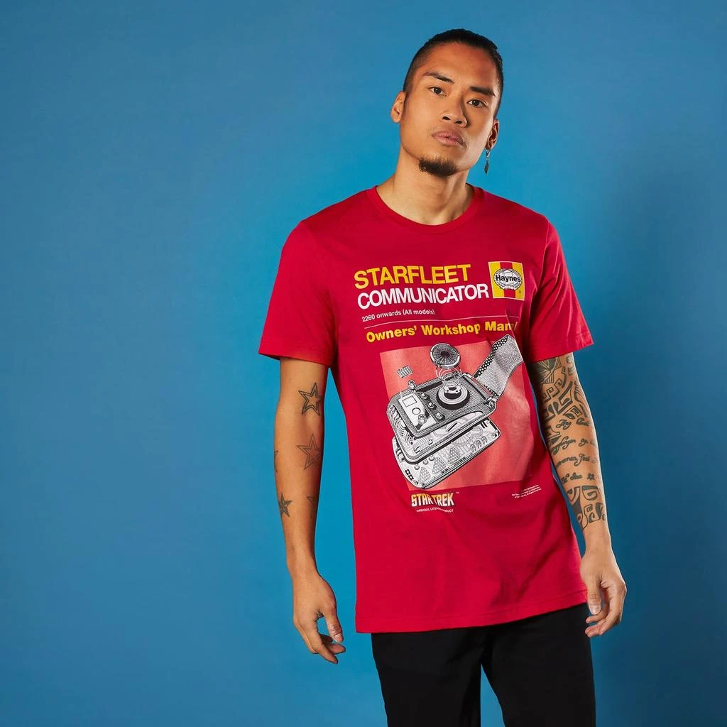 商品Original Hero|Star Trek Haynes - Communicator T-Shirt - Red,价格¥169,第2张图片详细描述