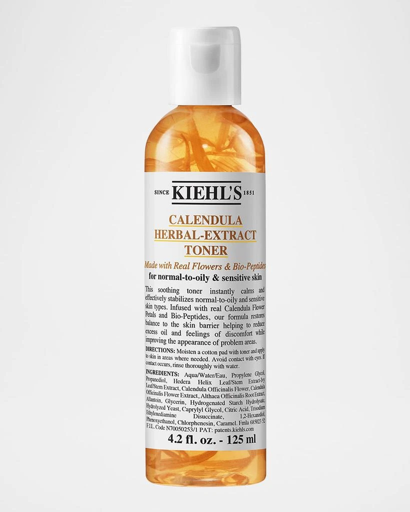 商品Kiehl's|Calendula Herbal Extract Alcohol-Free Toner, 4.2 oz./ 124 mL,价格¥233,第1张图片