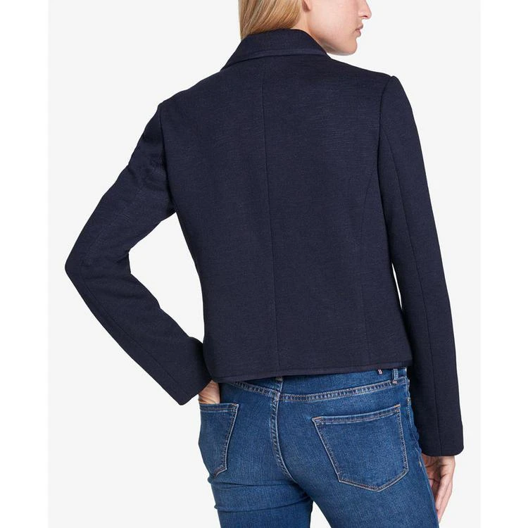 商品Tommy Hilfiger|Two-Button Blazer with Ribbed Trim, Created for Macy's,价格¥387,第2张图片详细描述