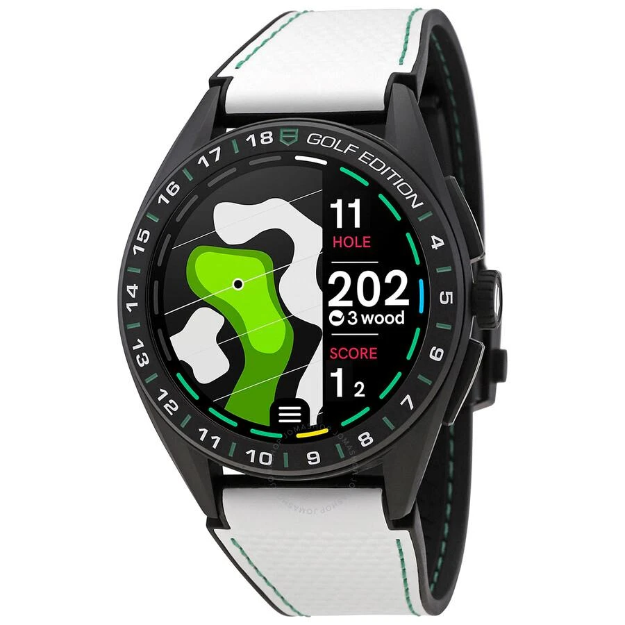 商品TAG Heuer|Connected Golf Quartz Men's Smart Watch SBR8A81.EB0251,价格¥11499,第1张图片