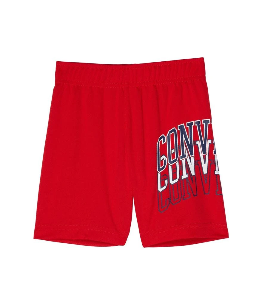 商品Converse|Collegiate Repeat Shorts (Little Kids),价格¥136,第1张图片