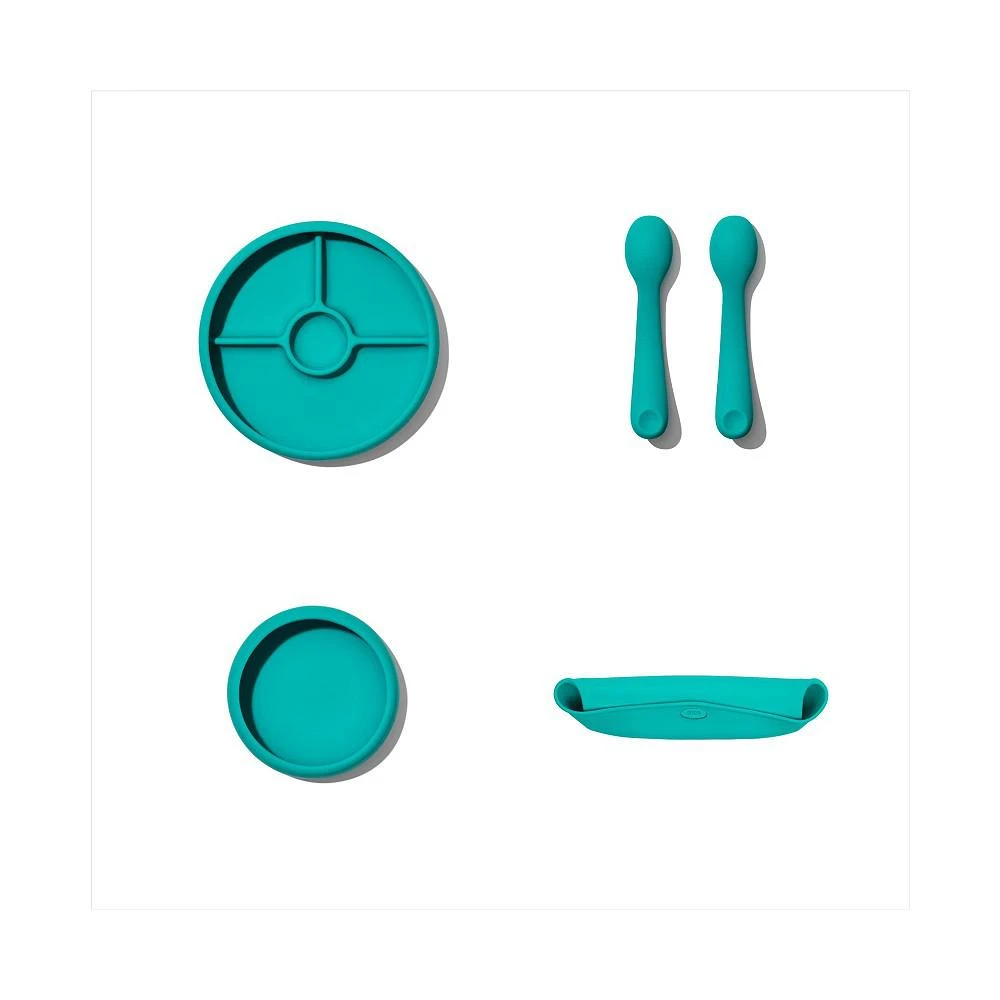 商品OXO|Tot Silicone Feeding Set,价格¥387,第2张图片详细描述