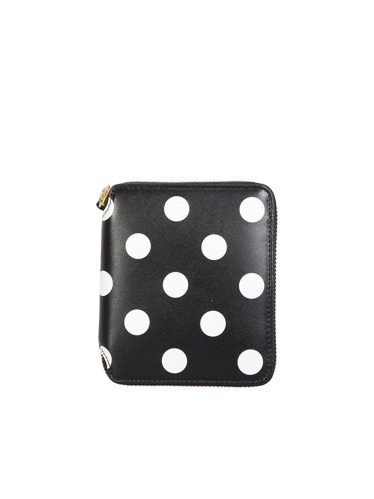 商品Comme des Garcons|COMME DES GARÇONS WALLET PRACTICAL AND ESSENTIAL: COMME DES GARÃ§ONS WALLET POLKA DOT COIN PURSE WITH ZIP,价格¥1375,第1张图片