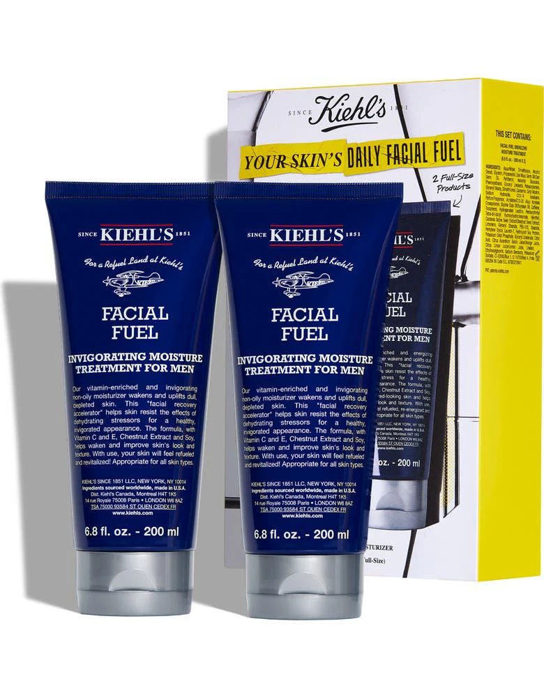 商品Kiehl's|Your Skin's Daily Facial Fuel Duo (Nordstrom Exclusive) $98 Value,价格¥384,第1张图片