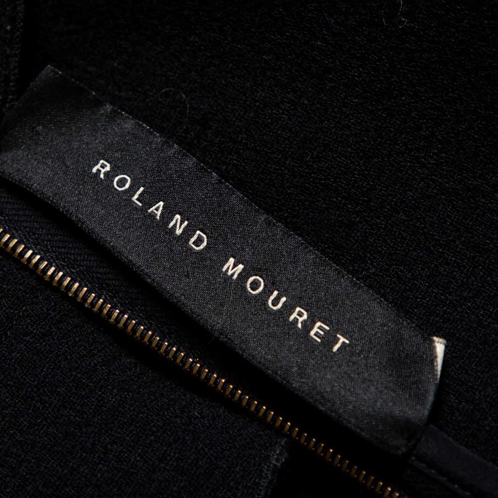 商品[二手商品] ROLAND MOURET|Roland Mouret Black Wool Peplum Hem Detail Dress M,价格¥2722,第7张图片详细描述