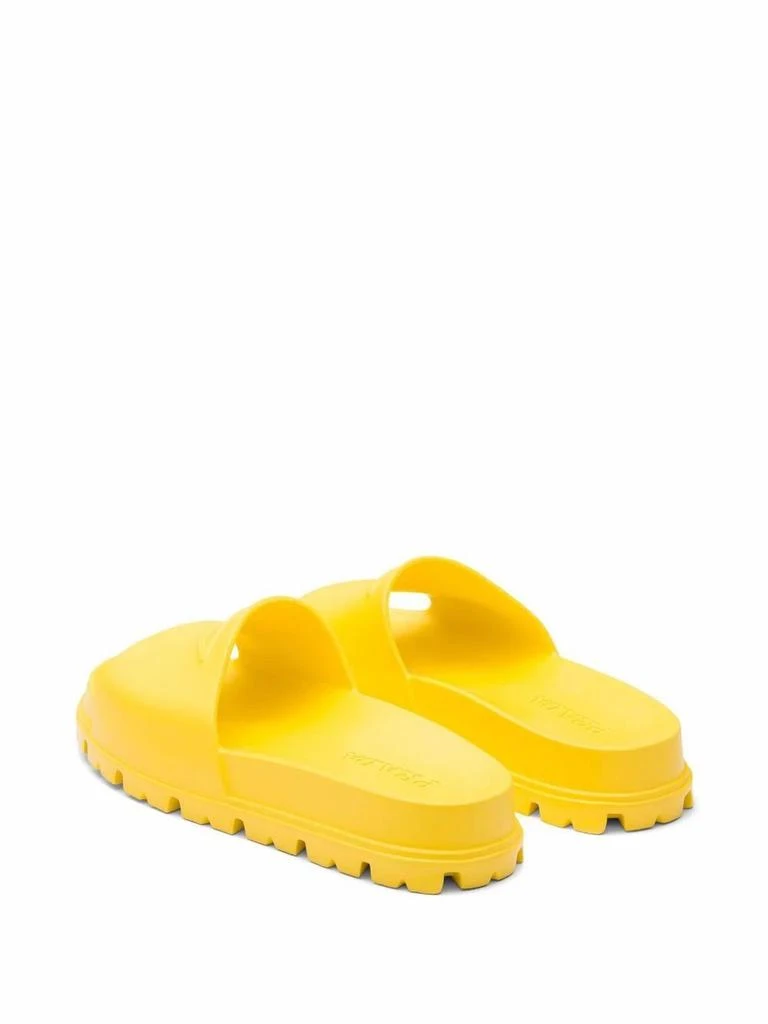 商品Prada|Prada men's black polyurethane sandals,价格¥2957,第3张图片详细描述