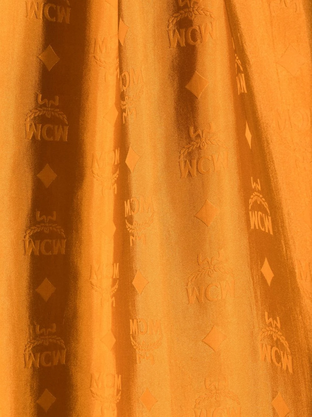 商品MCM|MCM 女士围巾 MEFDAMM08CO 橙色,价格¥2580,第6张图片详细描述