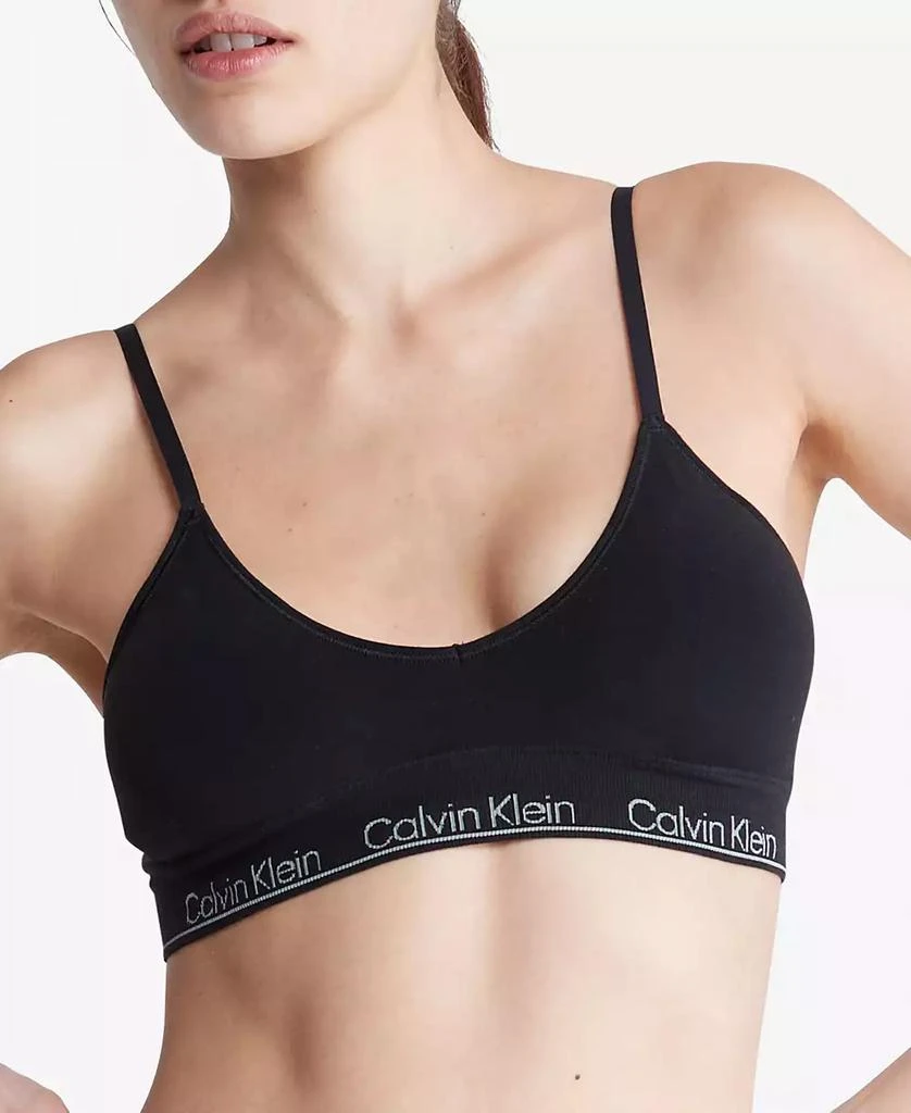 商品Calvin Klein|Modern Seamless Naturals Lightly Lined Triangle Bralette QF7093,价格¥178,第1张图片