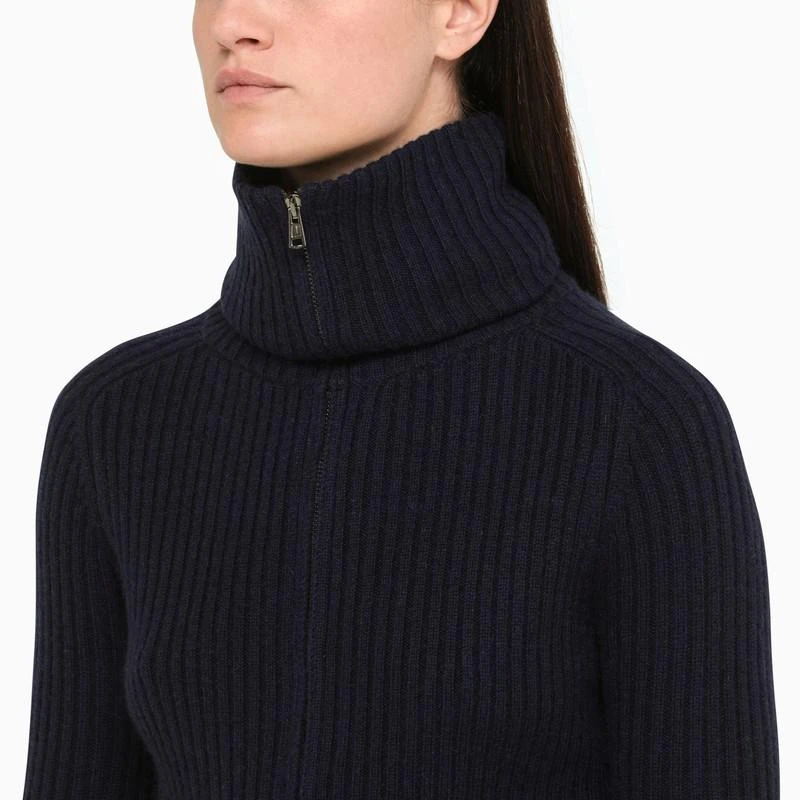 商品Max Mara|Blue wool and cashmere knit cardigan,价格¥1208,第4张图片详细描述