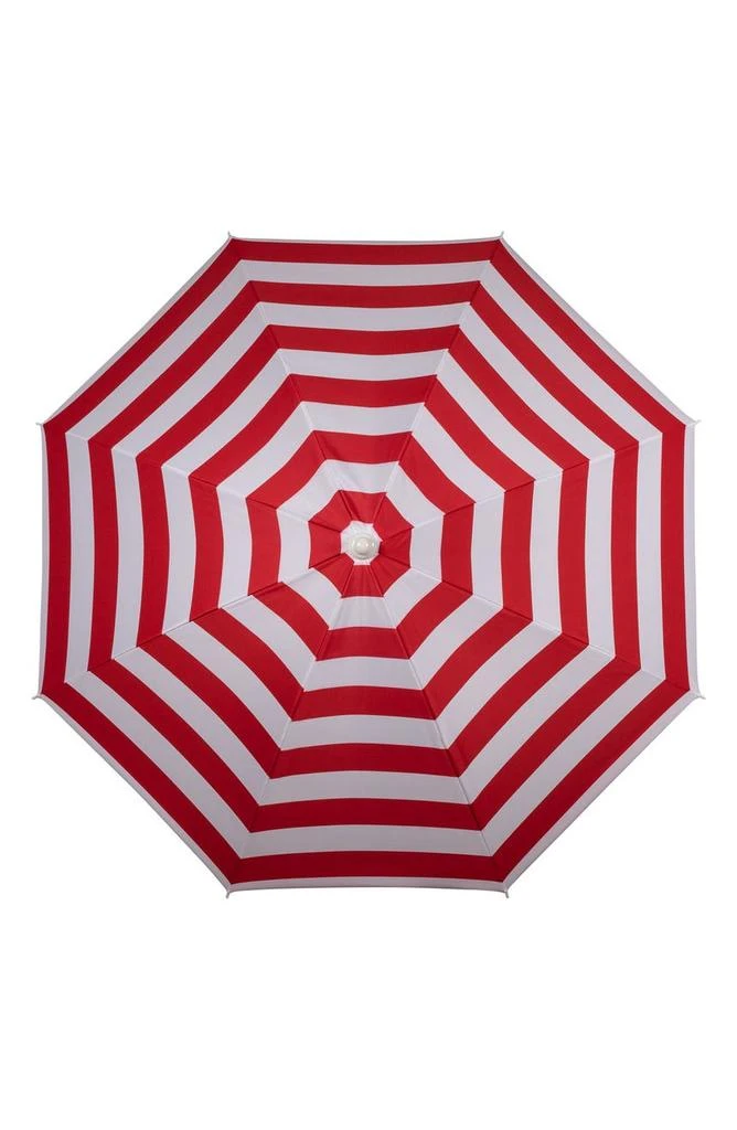 商品Picnic Time|Red Cabana Stripe Portable Beach Umbrella,价格¥289,第3张图片详细描述