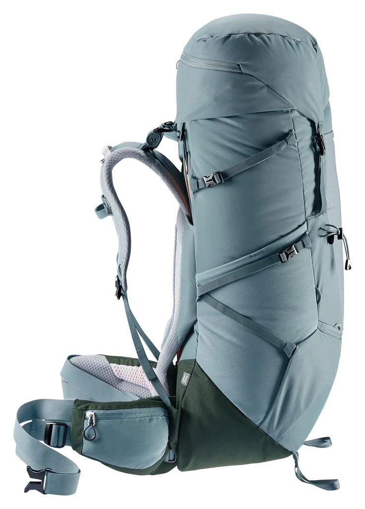 商品Deuter|Deuter Women's Aircontact Core 60+10L SL Hiking Backpack - Shale-Ivy,价格¥2215,第2张图片详细描述