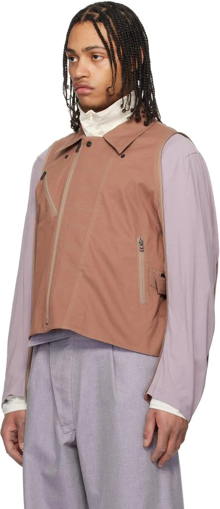 商品Kiko Kostadinov|Brown Fox Racing Edition Fox Jacket,价格¥4713,第4张图片详细描述