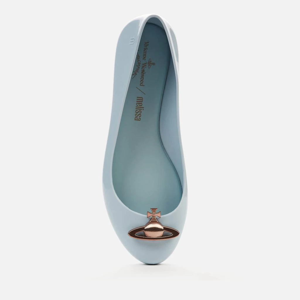 商品Vivienne Westwood|Vivienne Westwood for Melissa Women's Sweet Love Ballet Flats - Sky,价格¥566,第3张图片详细描述