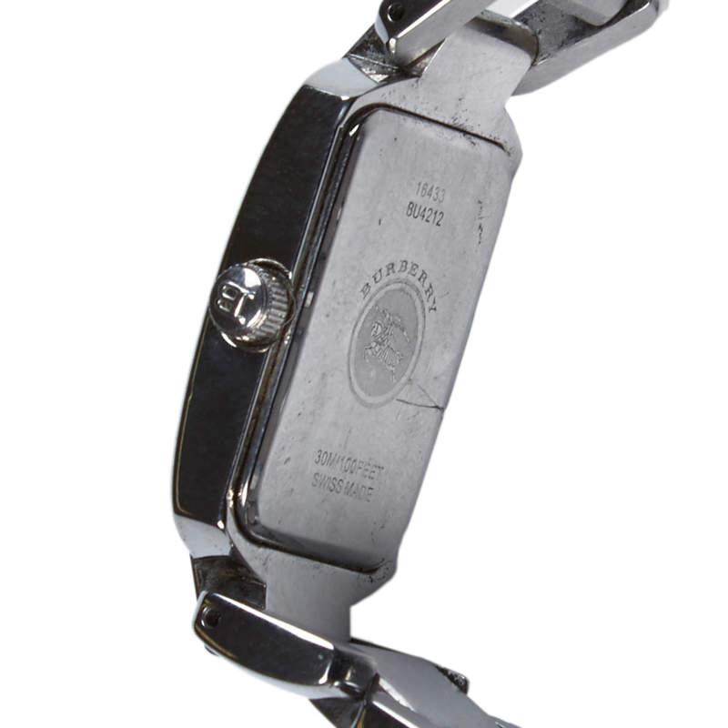 商品[二手商品] Burberry|Burberry Silver Stainless Steel Signature BU4212 Women's Wristwatch 18MM,价格¥1461,第5张图片详细描述