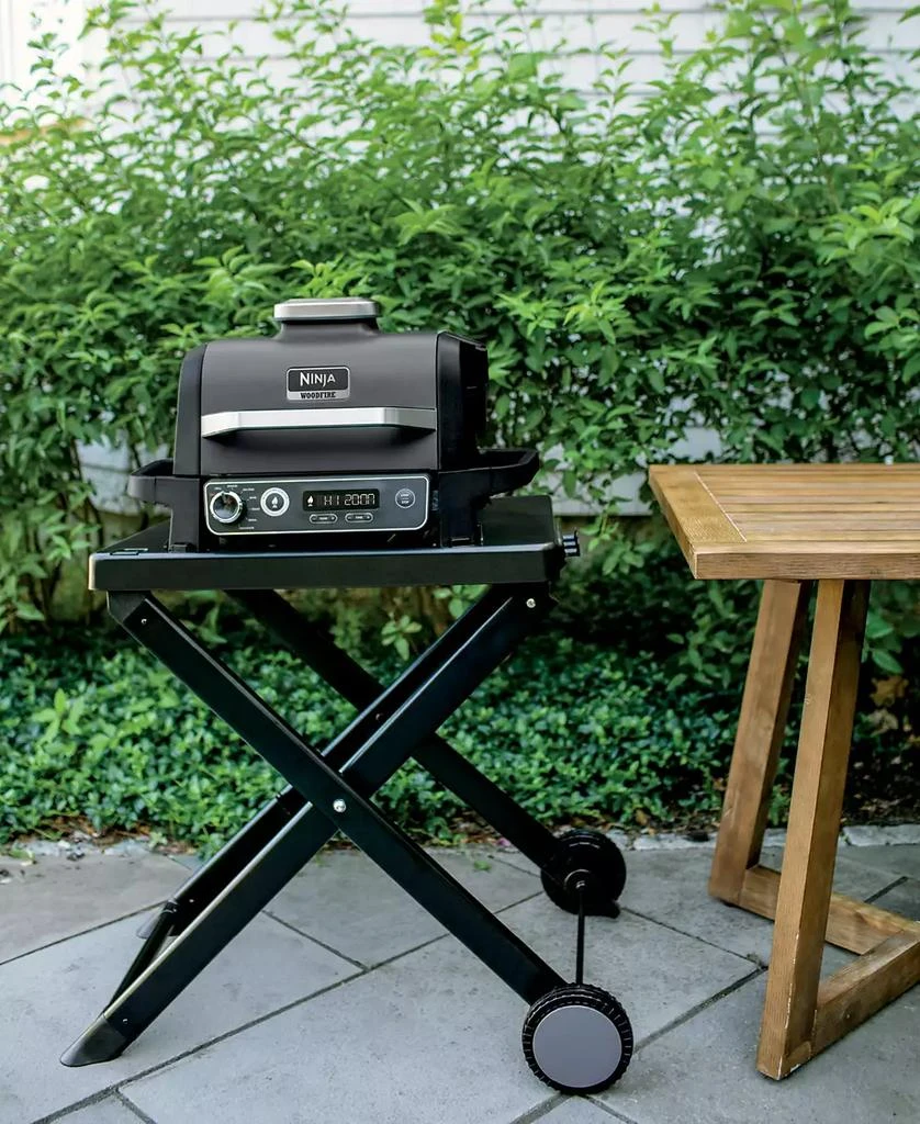 商品Ninja|Wood Fire Collapsible Outdoor Grill Stand, Made for Ninja Wood Fire Grills, XSKSTAND,价格¥1119,第2张图片详细描述
