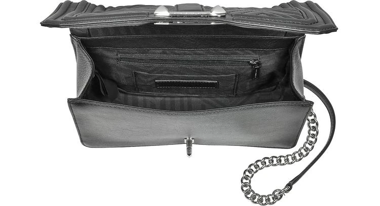 商品Rebecca Minkoff|黑色地理绗缝Love斜挎包,价格¥1415,第4张图片详细描述