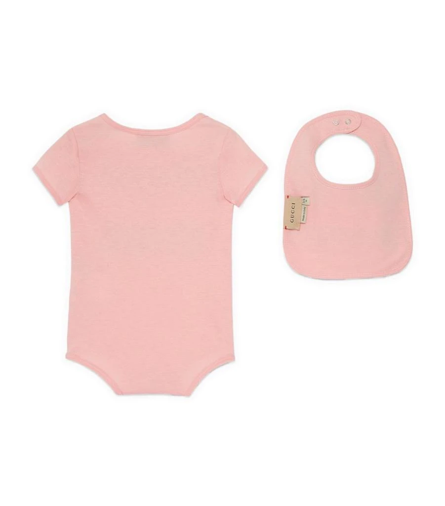 商品Gucci|Bodysuit, Hat and Bib Gift Set (3-36 Months),价格¥2078,第2张图片详细描述