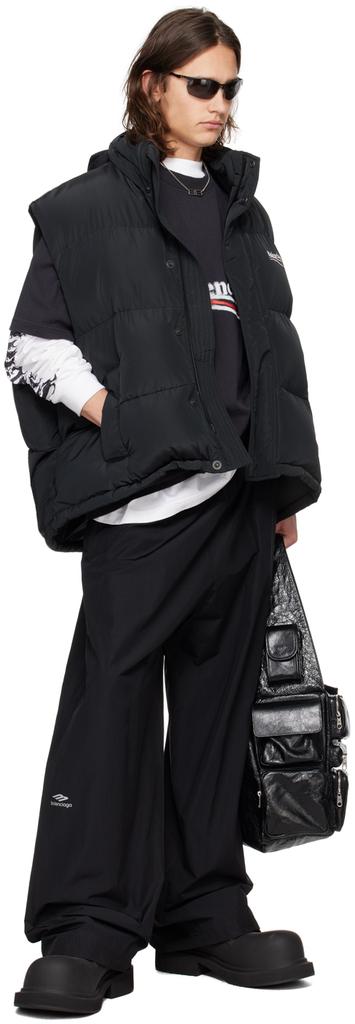 【関税込み】Balenciaga ブラック Political Stencil フーディ Balenciaga Black Political Stencil Hoodie Balenciaga