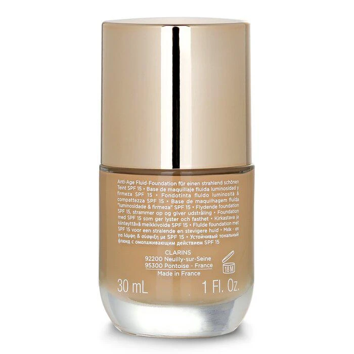 商品Clarins|娇韵诗 永葆青春润泽紧致粉底液SPF 15 - # 110 Honey -110 Honey(30ml/1oz),价格¥251,第3张图片详细描述