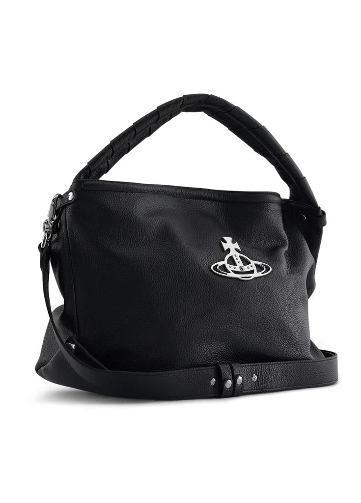 商品Vivienne Westwood|Vivienne Westwood susan hobo bag black,价格¥5720,第1张图片