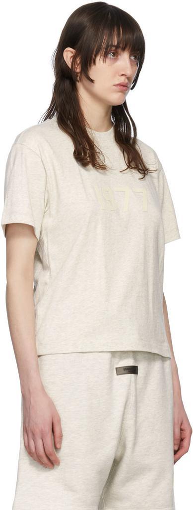 商品Essentials|Off-White Cotton T-Shirt,价格¥246,第4张图片详细描述