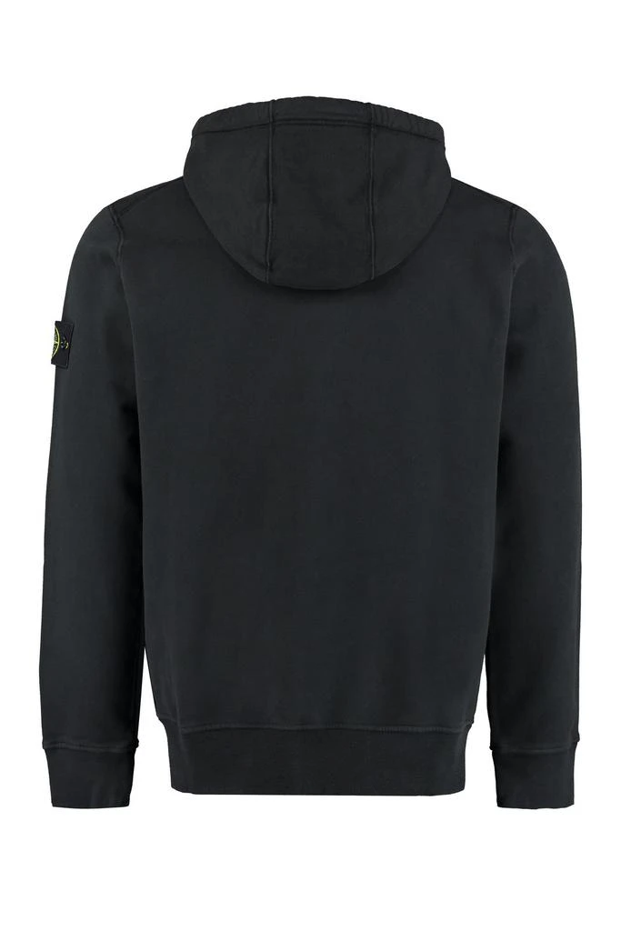 商品Stone Island|Stone Island Logo Patch Zipped Hoodie,价格¥2053,第2张图片详细描述