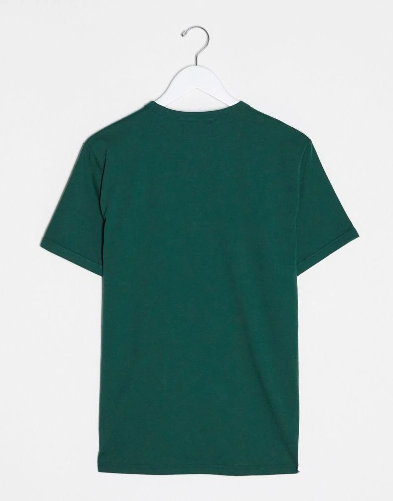 商品Fred Perry|Fred Perry ringer t-shirt in green,价格¥395,第2张图片详细描述