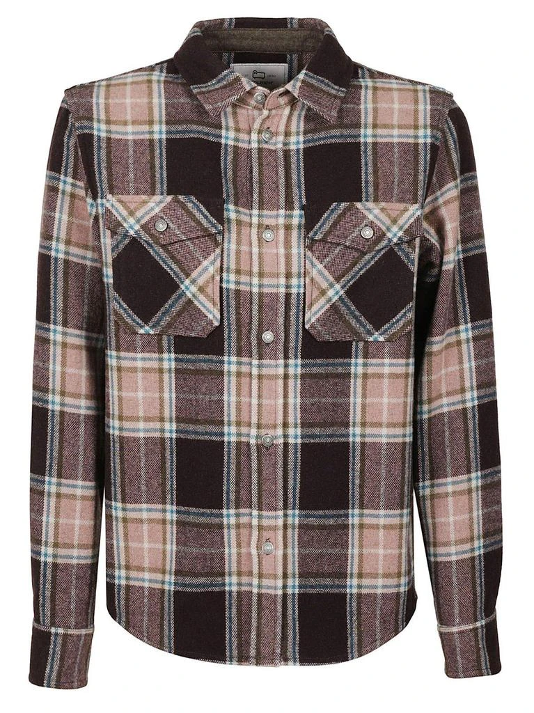 商品Woolrich|Woolrich Checked Buttoned Shirt,价格¥1821,第1张图片