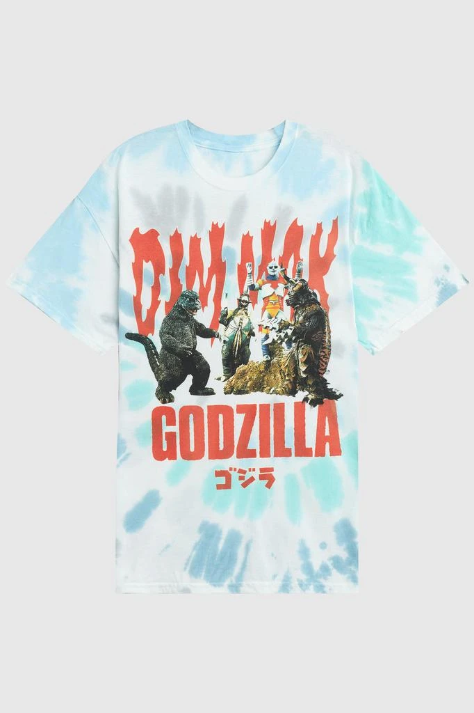 商品Dim Mak|Dim Mak x Godzilla: Godzilla vs. Megalon Tee - Tie Dye,价格¥337,第1张图片