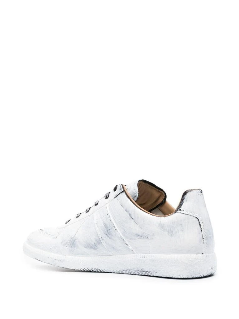 商品MAISON MARGIELA|Replica white paint sneakers,价格¥1557,第3张图片详细描述
