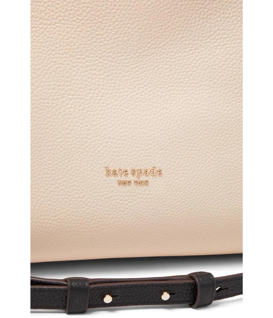 商品Kate Spade|Knott Color-Blocked Pebbled Leather Medium Crossbody Tote,价格¥2555,第4张图片详细描述