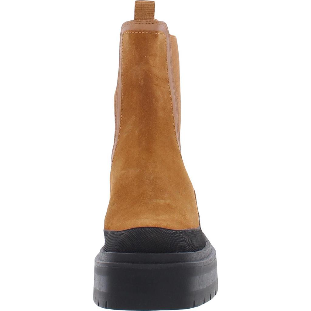 Sam Edelman Womens Lulia Lugged Sole Chunky Sole Mid-Calf Boots商品第5张图片规格展示