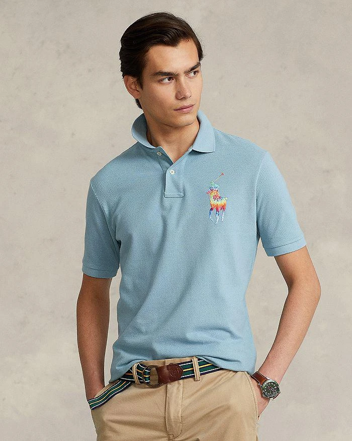 商品Ralph Lauren|拉夫劳伦男士定制修身棉质polo衫,价格¥247,第1张图片