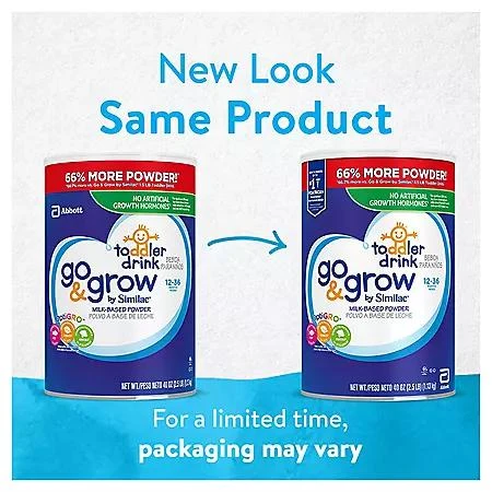 商品Similac|Go & Grow婴幼儿奶粉 (40 oz.),价格¥217,第2张图片详细描述