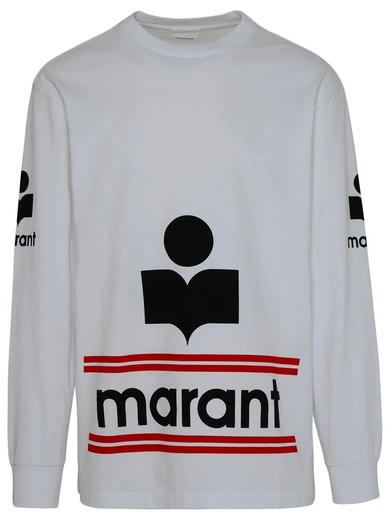商品Isabel Marant|Isabel Marant Logo Printed Crewneck T-Shirt,价格¥829,第1张图片