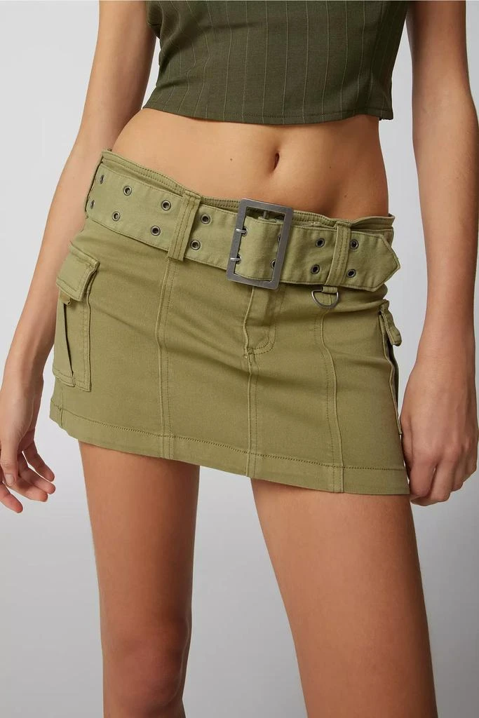 商品Urban Outfitters|UO Joan Belted Micro Mini Skirt,价格¥296,第2张图片详细描述