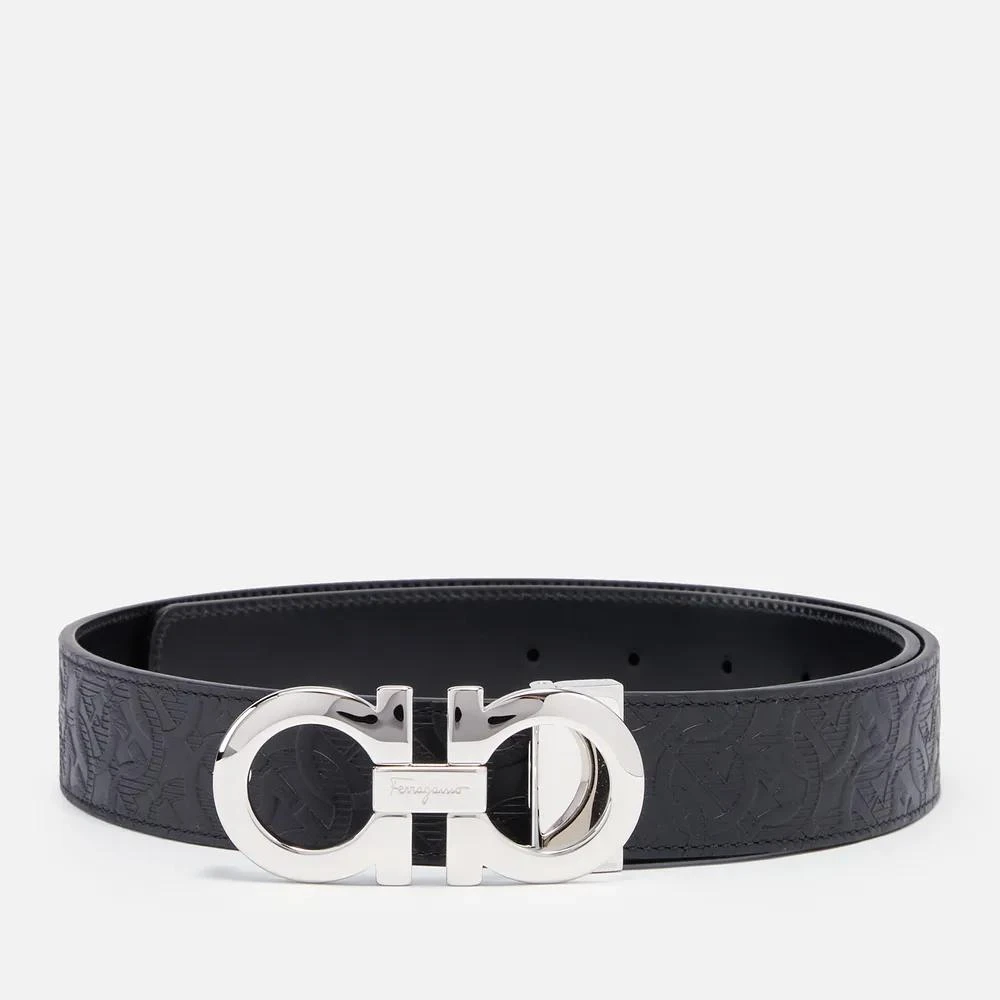 商品Salvatore Ferragamo|Salvatore Ferragamo Men's Reversible And Adjustable Gancini Belt,价格¥2894,第1张图片