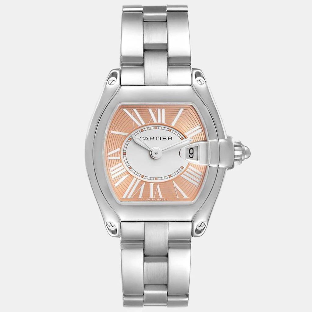 商品[二手商品] Cartier|Cartier Coral Stainless Steel Roadster W62054V3 Women's Wristwatch 30 mm,价格¥30928,第1张图片