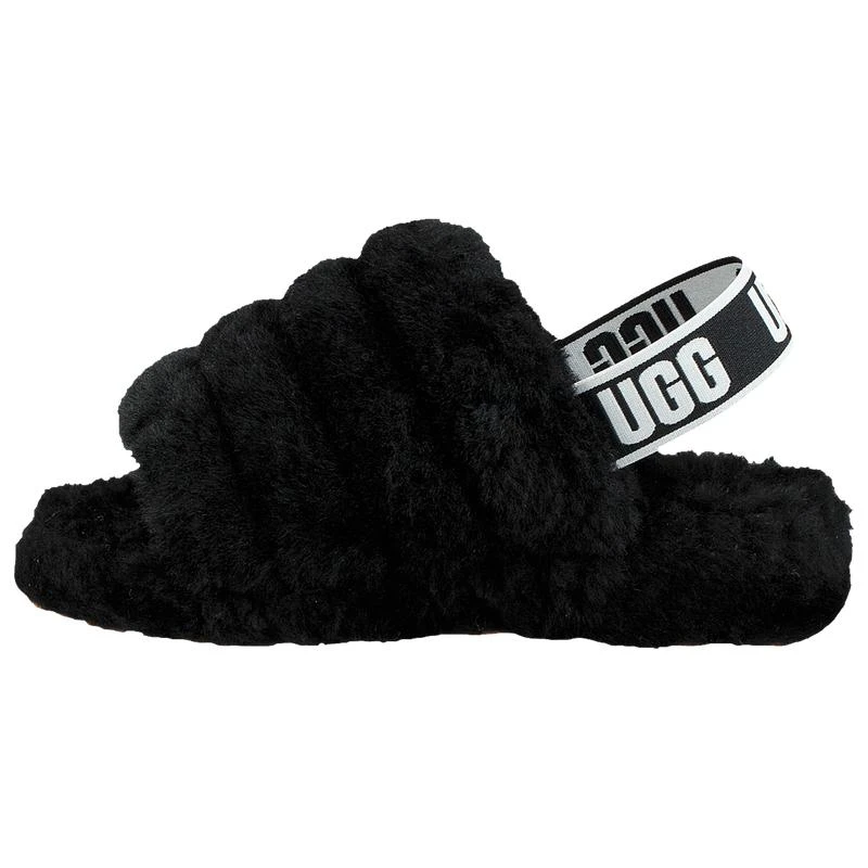 商品UGG|UGG Fluff Yeah Slides - Women's,价格¥382,第2张图片详细描述