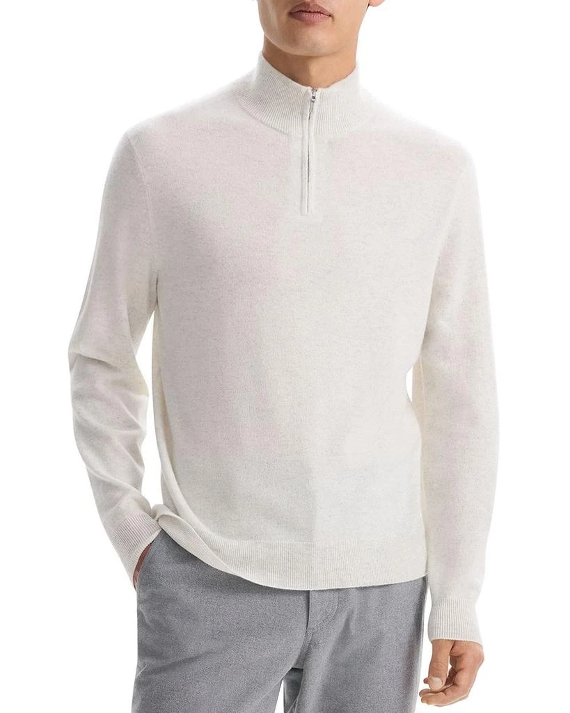 商品Theory|Hilles Quarter Zip Cashmere Sweater,价格¥2895,第1张图片