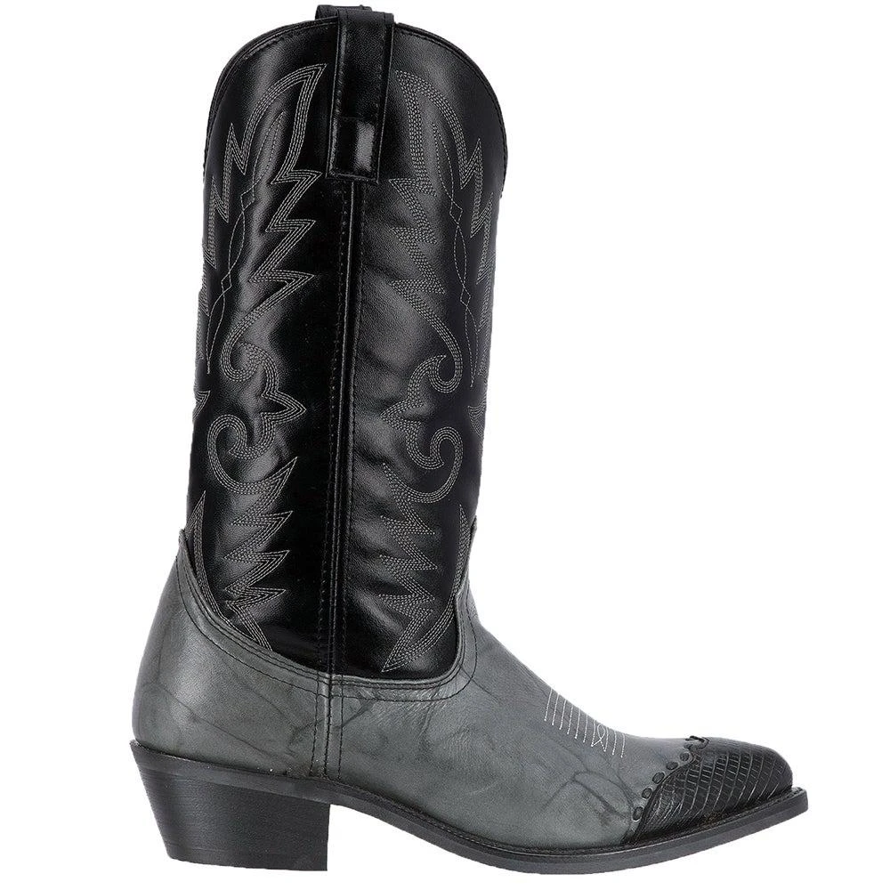 商品Laredo|Laredo Flagstaff Croc Round Toe Cowboy Boots,价格¥1085,第1张图片详细描述