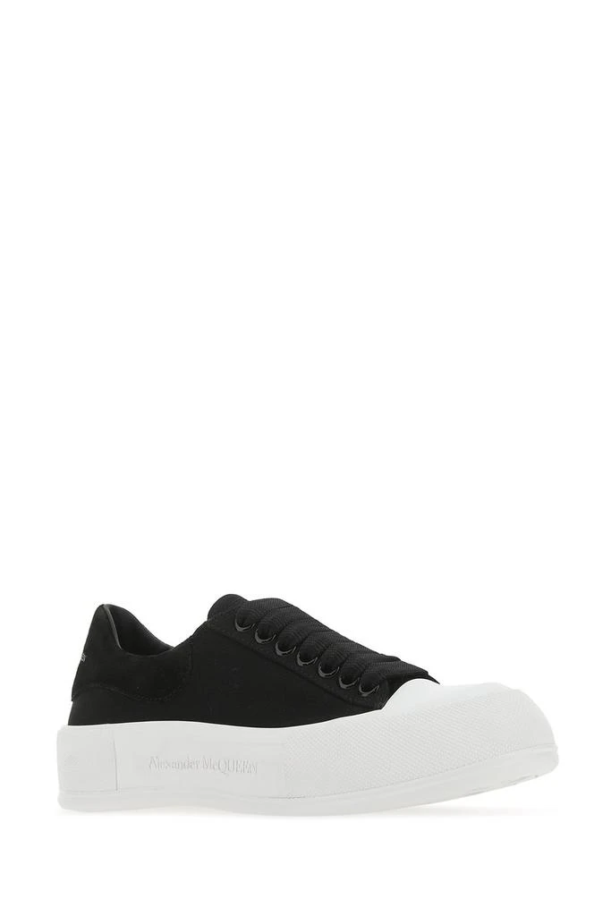 商品Alexander McQueen|Alexander McQueen Deck Plimsoll Sneakers,价格¥2739,第2张图片详细描述