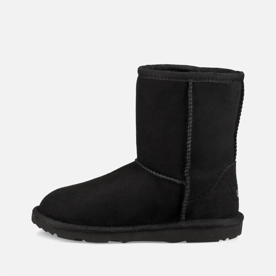 商品UGG|UGG KIDS' CLASSIC II WATERPROOF BOOTS - BLACK,价格¥715,第3张图片详细描述