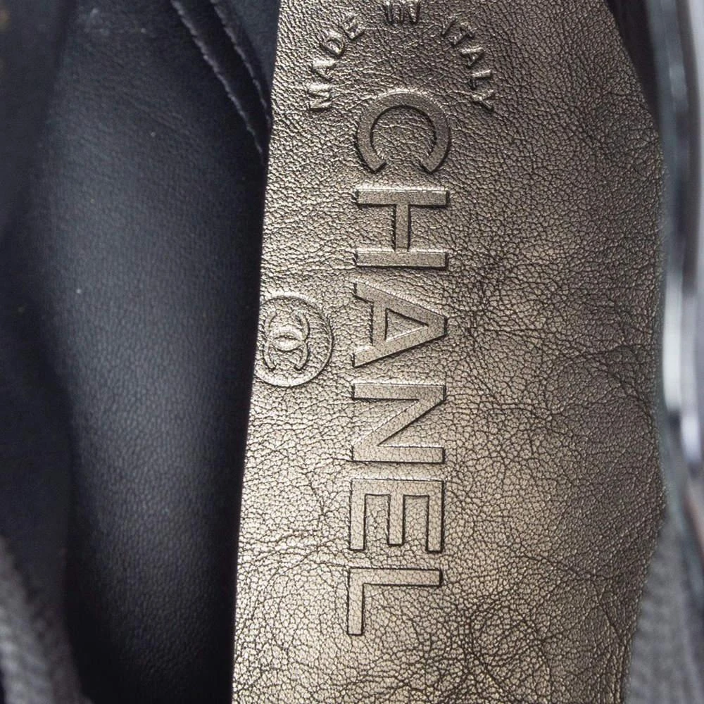Chanel Black Hi Top Sneakers Size EU 40 商品
