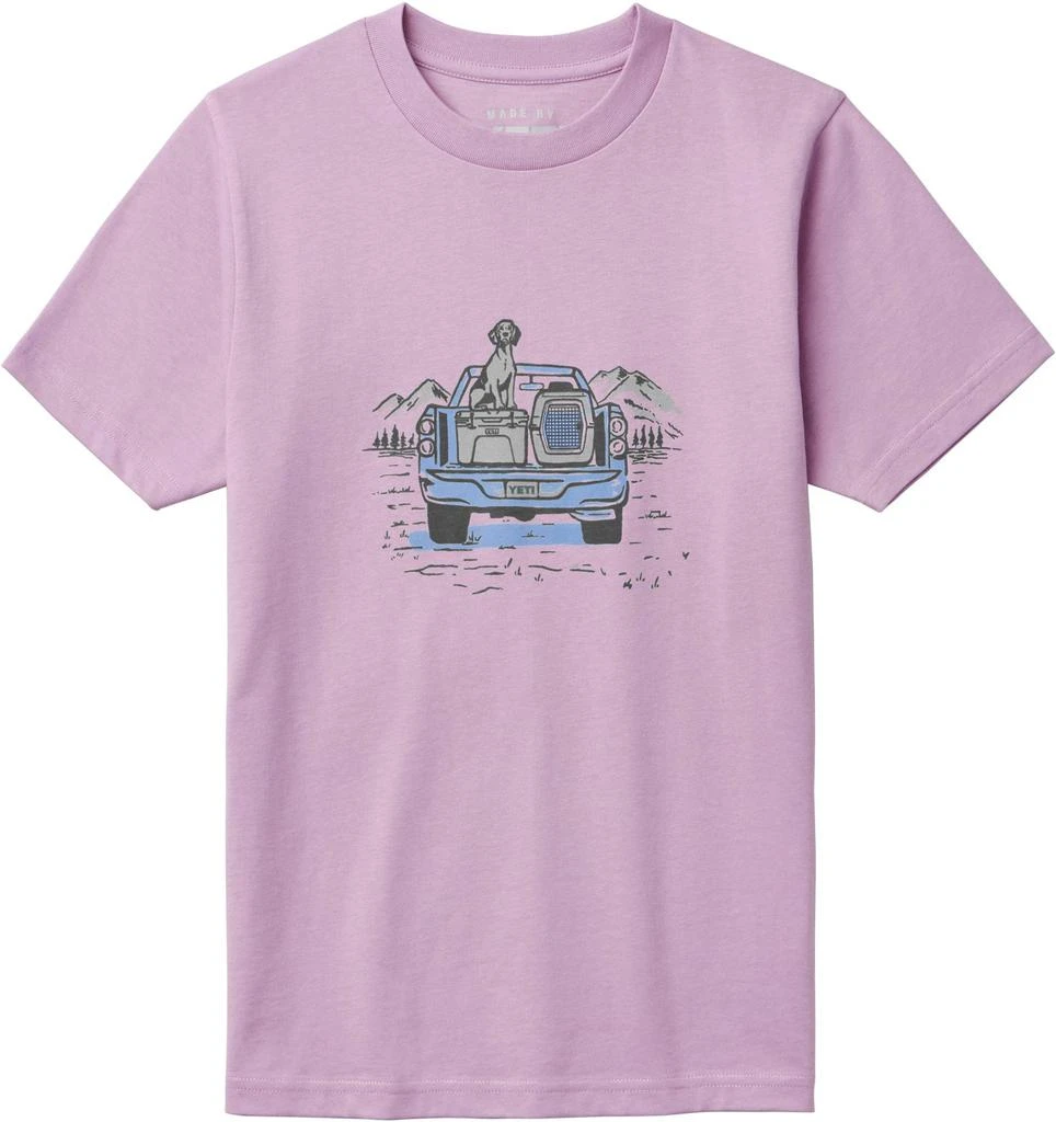 商品YETI|YETI Youth Pup In A Truck Short Sleeve T-Shirt,价格¥81,第1张图片