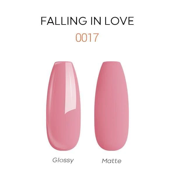 Falling In Love & Azury - 2Pcs Gel Nail Polish Set 15ml 商品