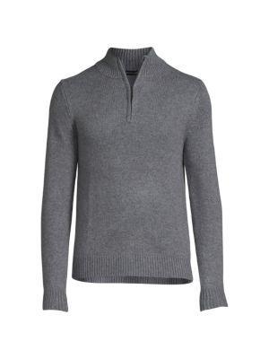 商品Saks Fifth Avenue|Merino Wool Blend Quarter Zip Sweater,价格¥600,第3张图片详细描述